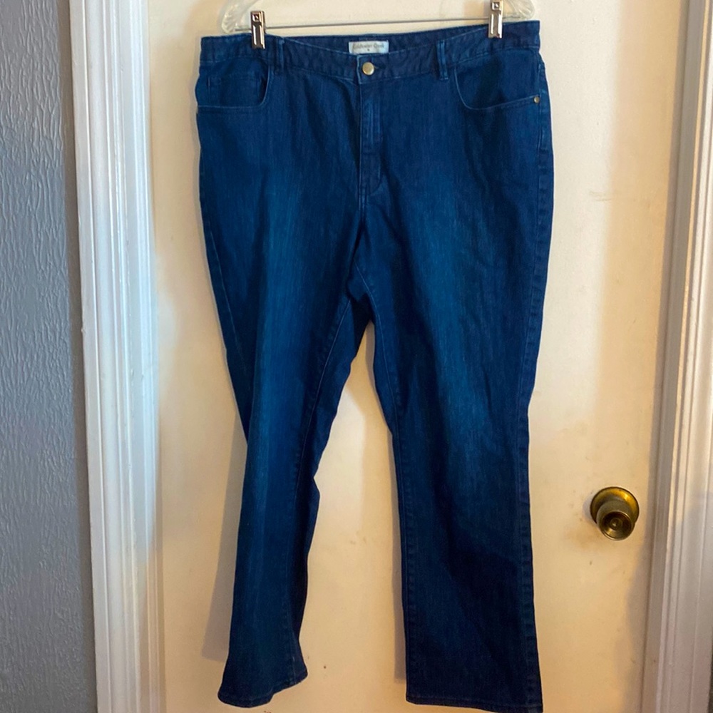 Coldwater creek dark wash jeans size 16